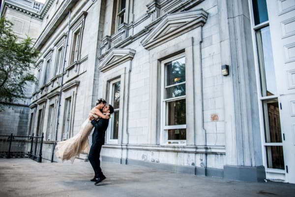 Outdoor wedding Montreal